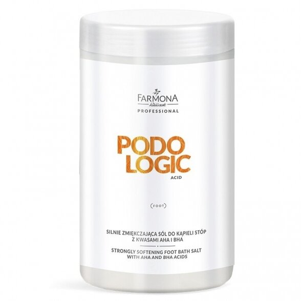 FARMONA PODO ACID salt with AHA and BHA acids for feet, 1400gr