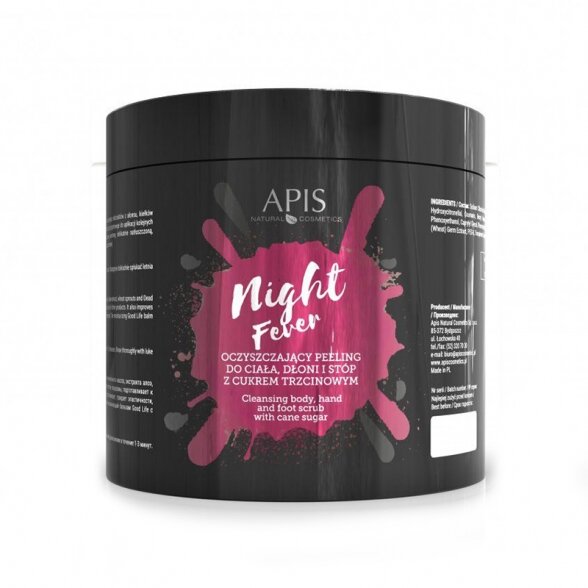 Apis night body, hands, feet peeling, 700g