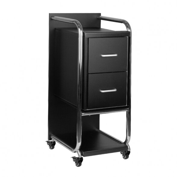 Hairdressing trolley SOLO, black sp.