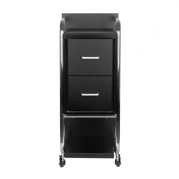 Hairdressing trolley SOLO, black sp. 1