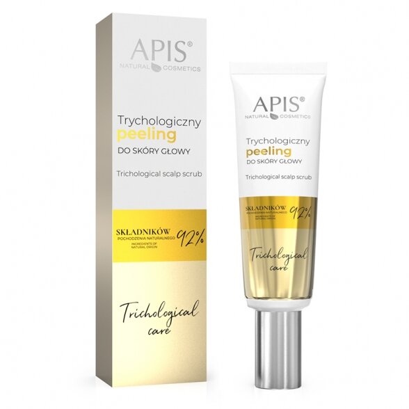 APIS TRICHOLOGICAL CARE trichologinis galvos odos šveitiklis, 80ml