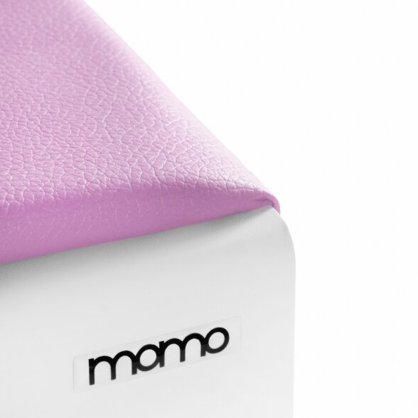 MOMO manicure armrest, white - pink sp. 1