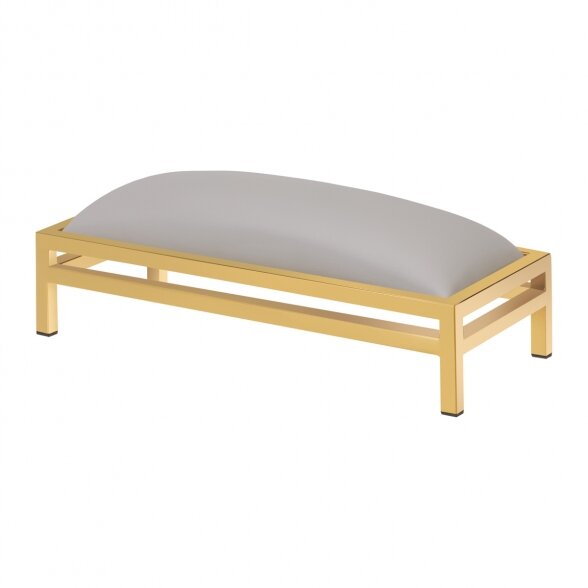 Elegant armrest MOMO M-10, gray, gold sp.