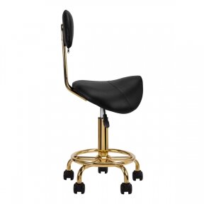 Professional craftsman&#39;s chair 6001G, black/gold