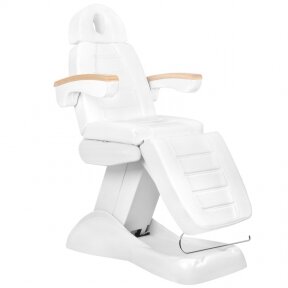 Электрическое косметическое кресло LUX, белый