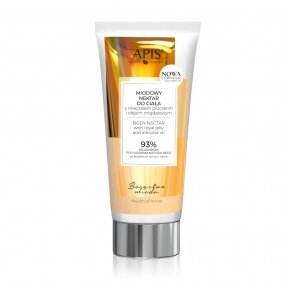 APIS moisturizing and smoothing skin lotion with Honey, Bee milk and Argan, 200ml