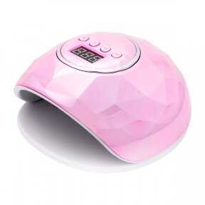 Светодиодная лампа для ногтей SHINY UV LED, 86Вт, розовый жемчуг
