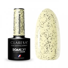 Hybrid nail polish CLARESA MARSHMALLOW 8, 5g