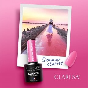 Гибридный лак для ногтей CLARESA SUMMER STORIES 6, 5г