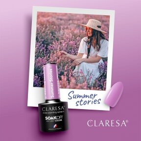 Hibridinis nagų lakas CLARESA SUMMER STORIES 7, 5g