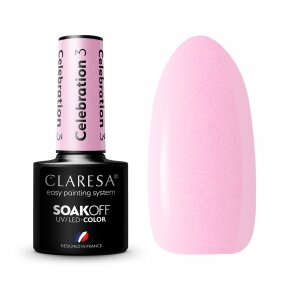 Hybrid nail polish CLARESA CELEBRATION 3, 5g