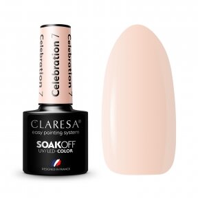 Hybrid nail polish CLARESA CELEBRATION 7, 5g