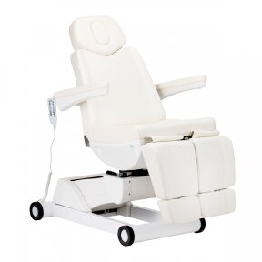 Electric pedicure chair Azzurro 873 (with rotation), white