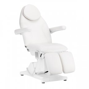 Электрическое педикюрно-косметологическое кресло Sillon Basic Pedi 3 мотора, белый sp.