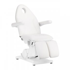 Электрическое педикюрно-косметологическое кресло Sillon Basic Pedi 3 мотора, белый sp.