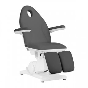 Электрическое педикюрно-косметологическое кресло Sillon Basic Pedi 3 мотора, серый