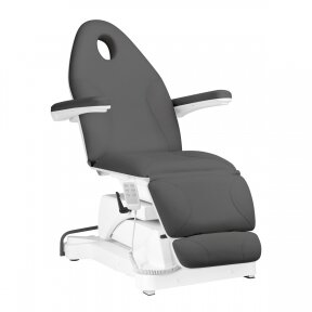 Кресло косметическое Sillon Basic 3 мотора, серый