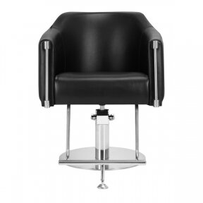 Hairdressing chair BURGOS, black sp.