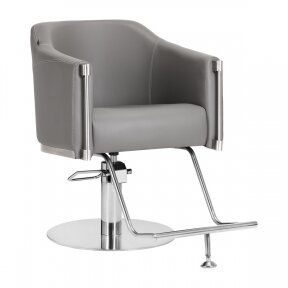 Hairdressing chair BURGOS gray sp.