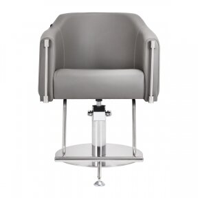 Hairdressing chair BURGOS gray sp.