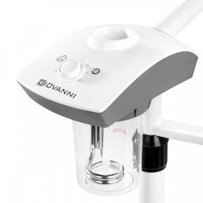 Giovanni professional face skin Vapozone with magnifying glass and lamp D-21, white