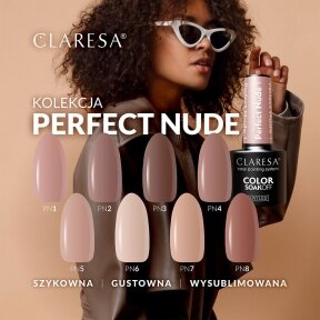 Claresa hibridinis nagų lakas PERFECT NUDE 1, 5g