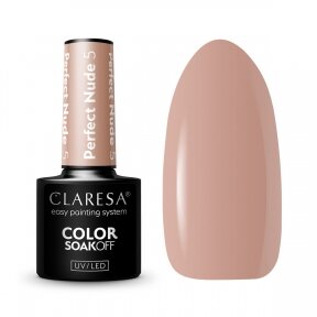 Гибридный лак для ногтей Claresa PERFECT NUDE 5, 5г