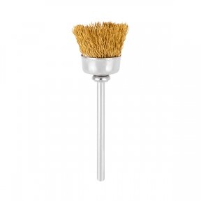 Wire brush for cleaning the manicure machine