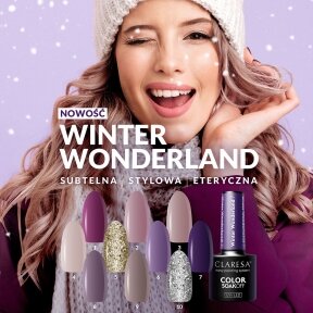 Гибридный лак для ногтей Claresa Winter Wonderland 1–5 г