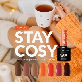 Гель-лак для ногтей Claresa Stay Cosy 3 5г