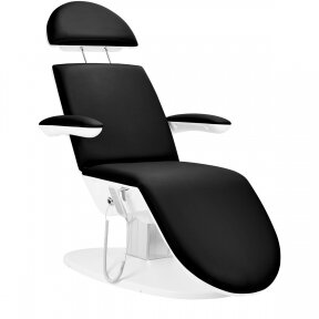 Электрическое косметическое кресло 2240B Eclipse 3 мотора, белый/черный