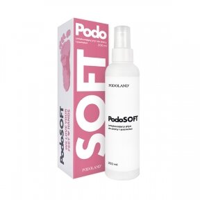 Podoland PodoSoft смягчающая жидкость для кожи и ногтей, 200мл