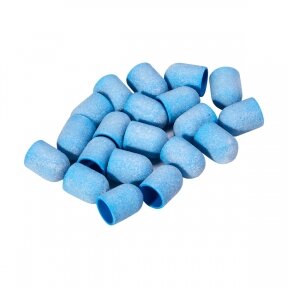 Exo blue Med Шлифовальные колпачки 13 мм / 220, 20 шт Med Cap (насадка для фрезерования)