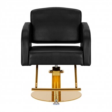 Gabbiano kirpyklos kėdė TURIN, aukso ir juodos sp. 1