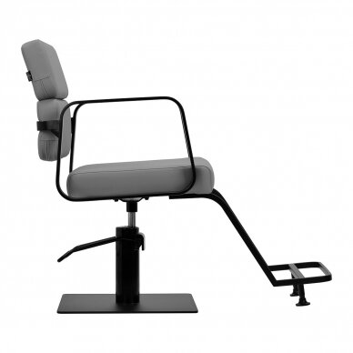 Gabbiano kirpyklos kėdė PORTO, juoda-pilka sp. 1