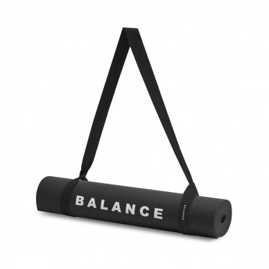 Sporto ir Jogos kilimėlis BALANCE MAT PVC BLACK 1