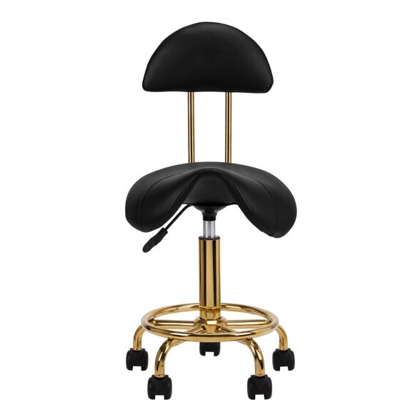 Professional craftsman&#39;s chair 6001G, black/gold 2