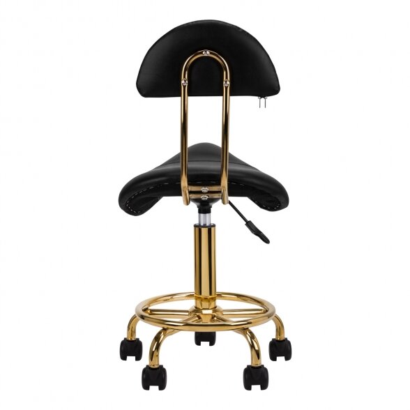 Professional craftsman&#39;s chair 6001G, black/gold 3