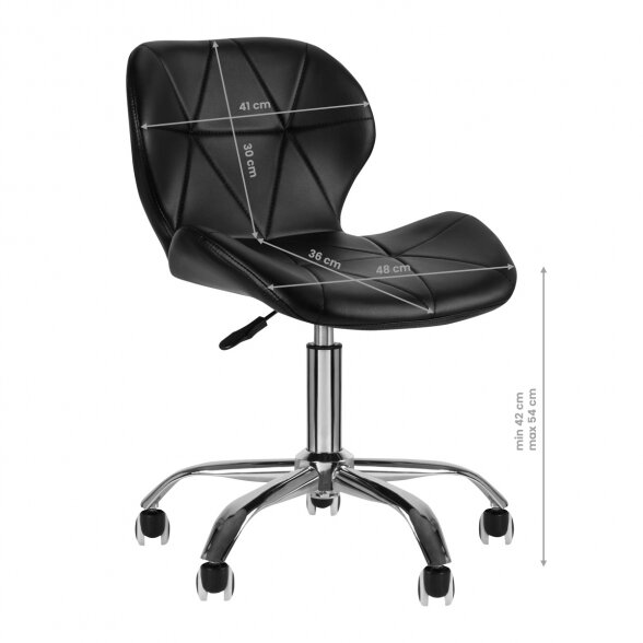 Salon chair QS-06, black sp. 5