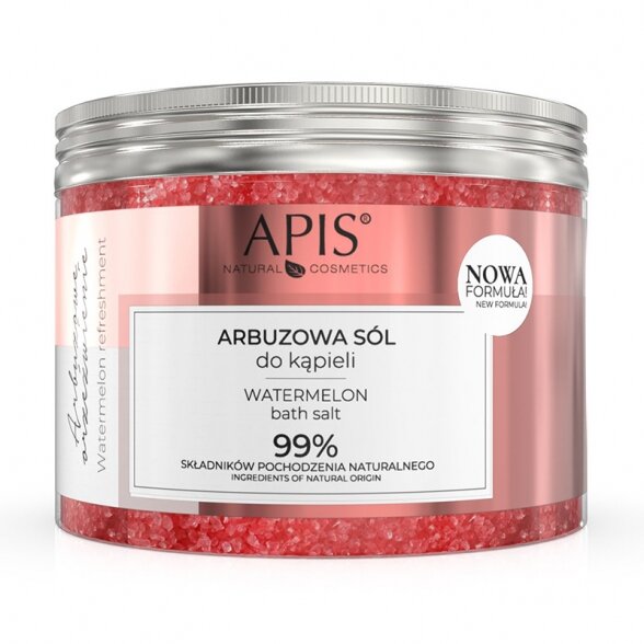 APIS bath salt with Watermelon and Melon extracts, 650gr.