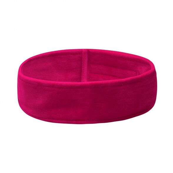 Velor hair band, Fuchsia