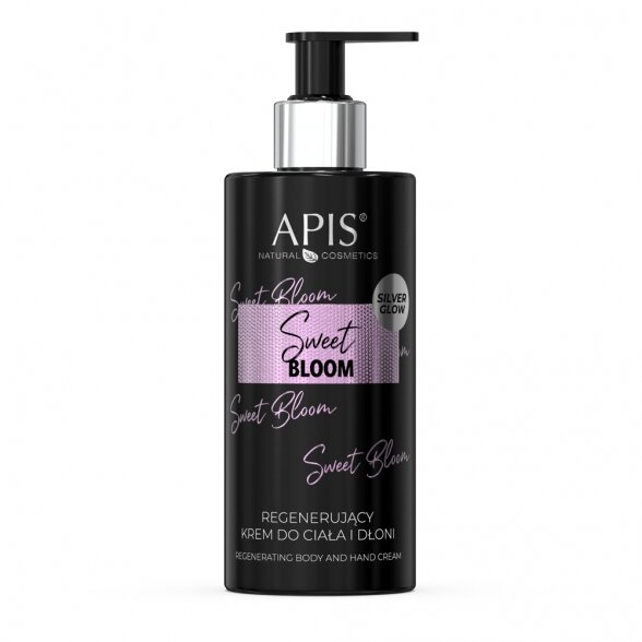 APIS Sweet Bloom Regeneruojantis kūno ir rankų kremas 300 ml