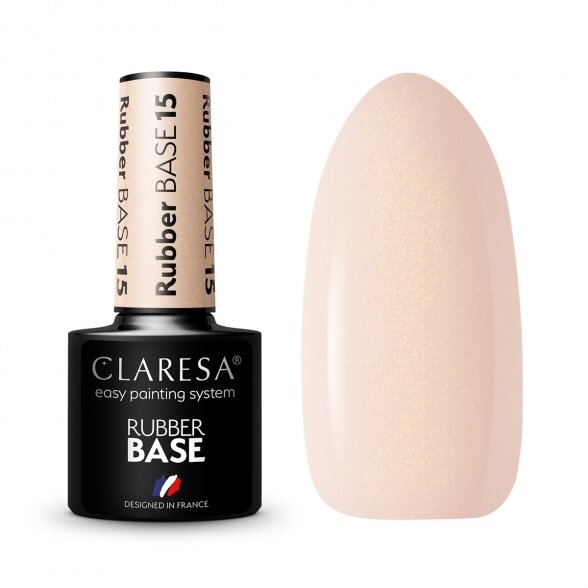 Claresa base RUBBER 15, 5g