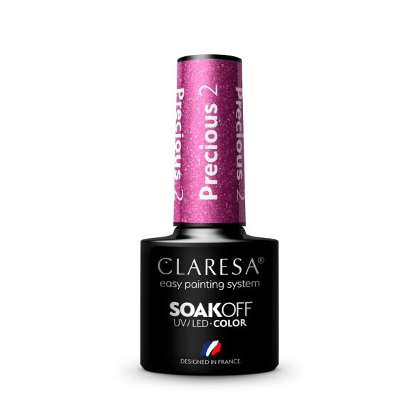 Hybrid nail polish CLARESA Precious PS2, 5g 2