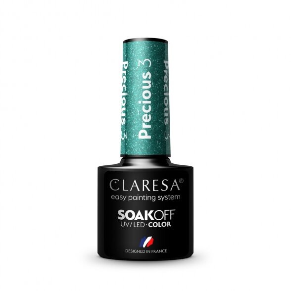 Hybrid nail polish CLARESA Precious PS3, 5g 2