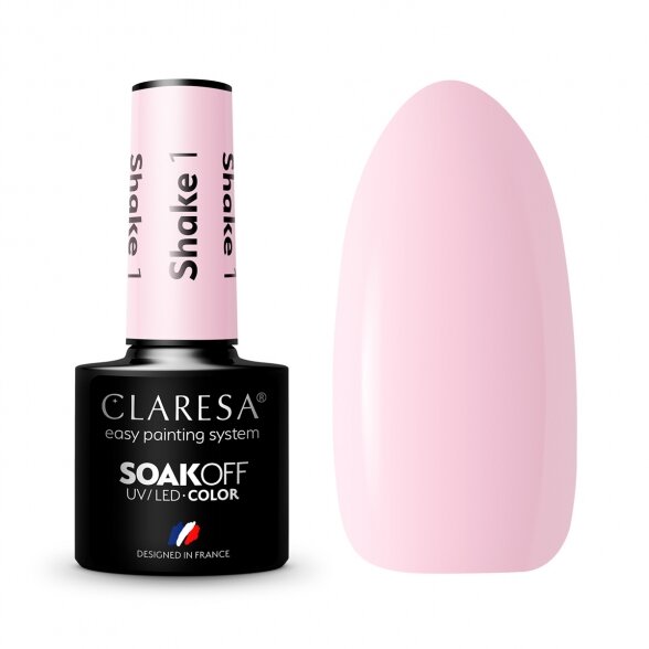 Hybrid nail polish CLARESA SHAKE 1.5g