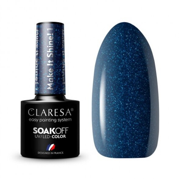 CLARESA MAKE IT SHINE hybrid nail polish