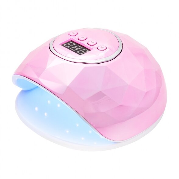 LED nail lamp SHINY UV LED, 86W, pink pearl