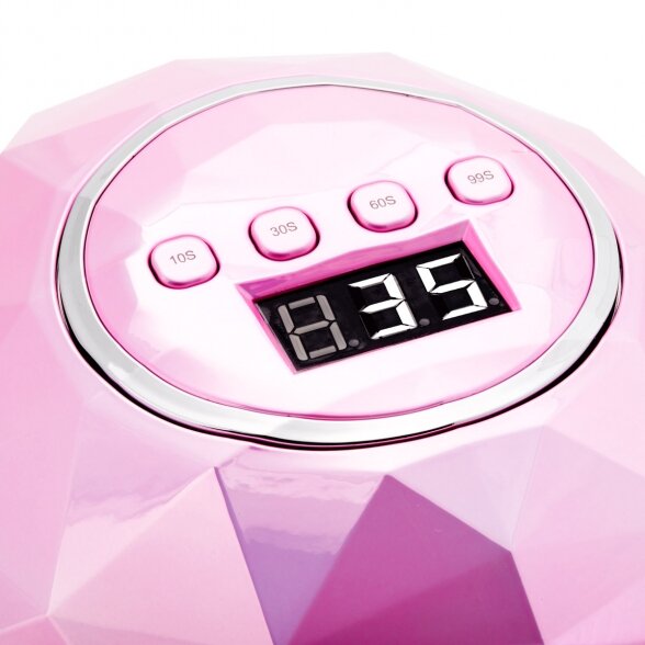 LED nail lamp SHINY UV LED, 86W, pink pearl 5