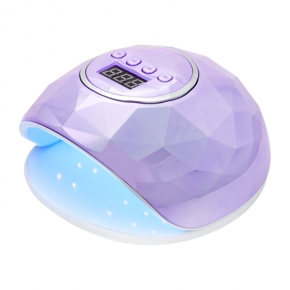 LED nail lamp SHINY UV LED, 86W, purple pearl